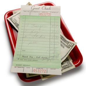 3. Restaurant check