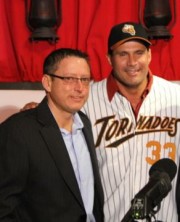 Did Tornadoes owner Todd Breighner and his Jose Canseco experiment bring about the end of baseball in Worcester?