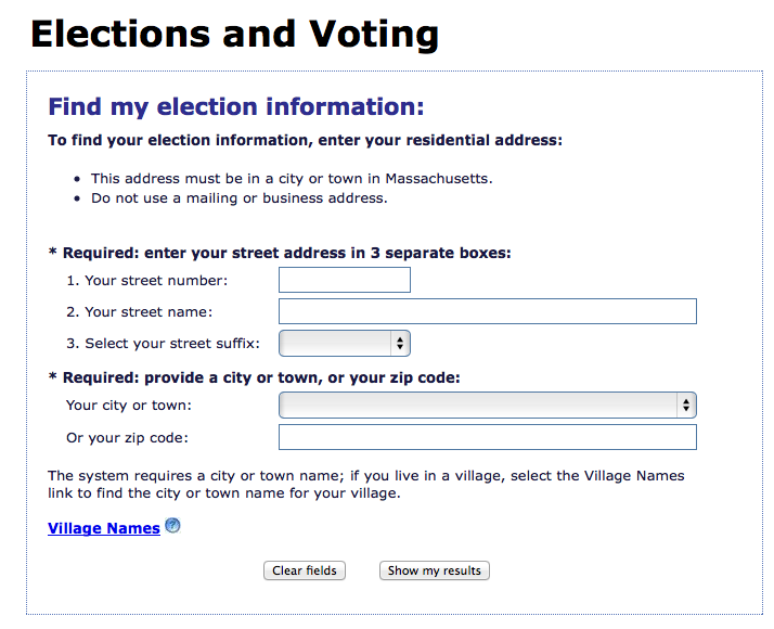 GoLocalWorcester | Where to Vote in Central Massachusetts